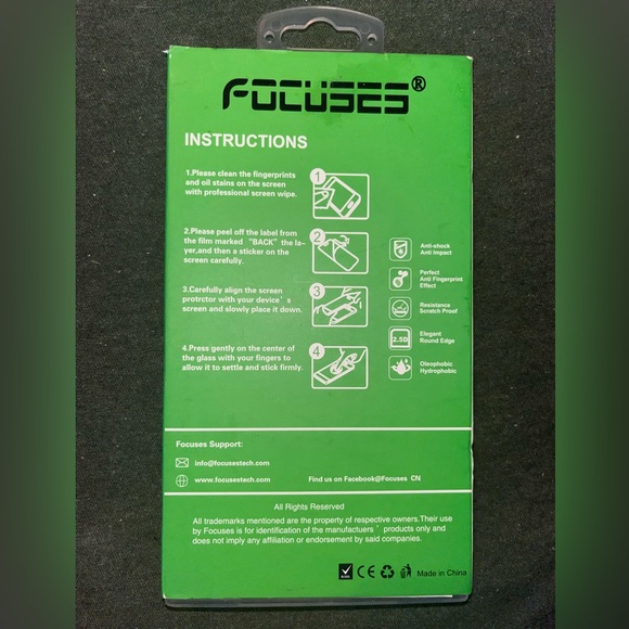 iPhone XS Max/ iPhone 11 Pro Max Tempered Glass Screen Protector- 1 pack *NEW* - Picture 2 of 8